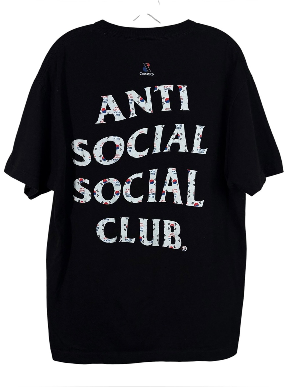 Anti Social Social Club x Case Study Flag Logo T-Shirt Large L Streetwear SS22